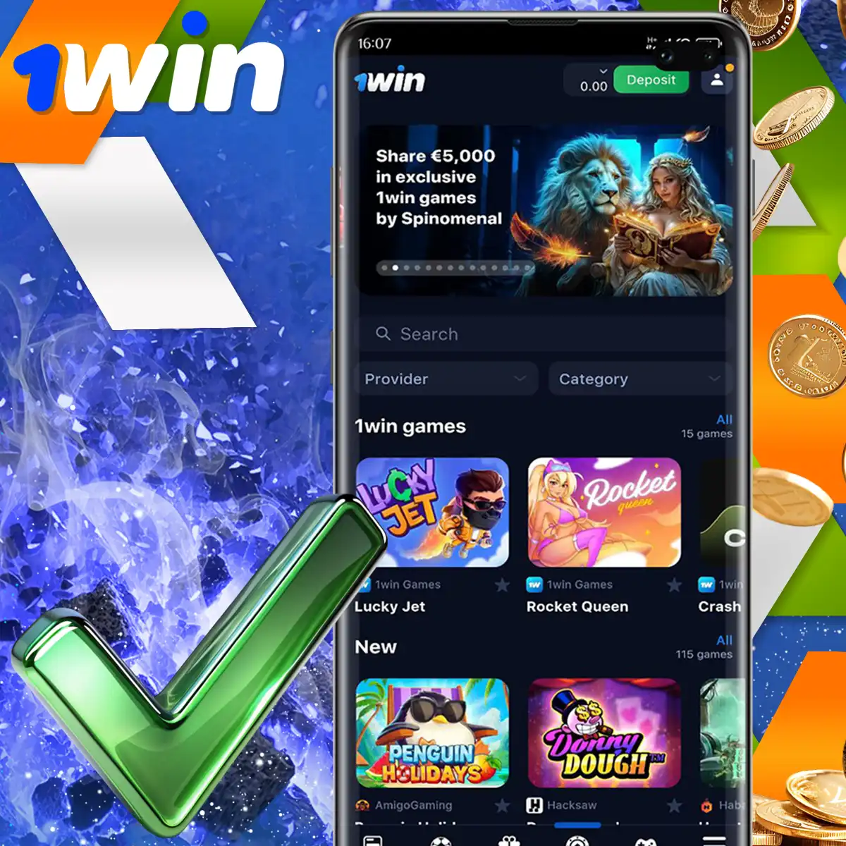What is 1Win India Casino?